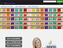 Tablet Screenshot of bizlocal.com